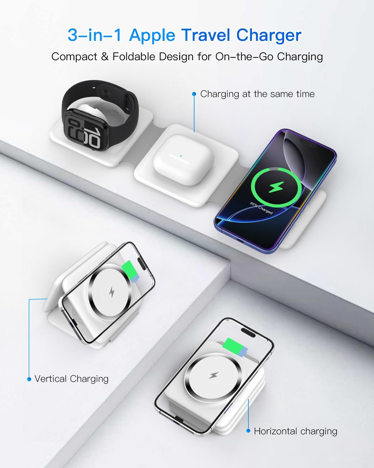 3 in 1 Magentic Wireless Charger
