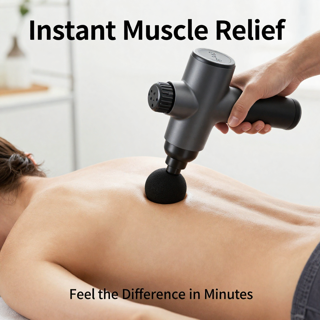 4-in-1 Deep Tissue Neck & Shoulder Massager – Smart Pain Relief with Heat & Vibration