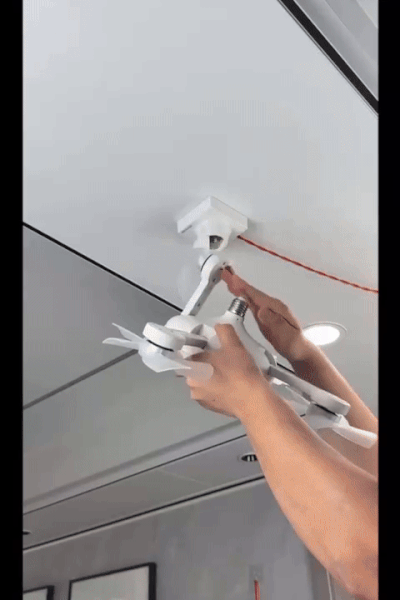 F4 Multifunctional Fan Light | Foldable LED Ceiling Lamp