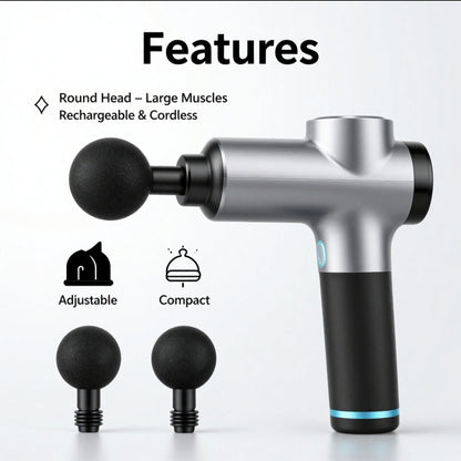 4-in-1 Deep Tissue Neck & Shoulder Massager – Smart Pain Relief with Heat & Vibration