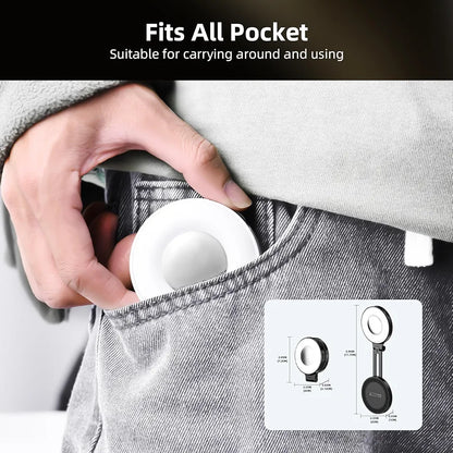 MagGlow™ Magnetic Fill Light for Phone – Rechargeable Selfie & TikTok Light