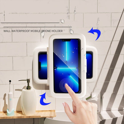 Water Proof Bathroom and Kitchen Mobile Phone Rack