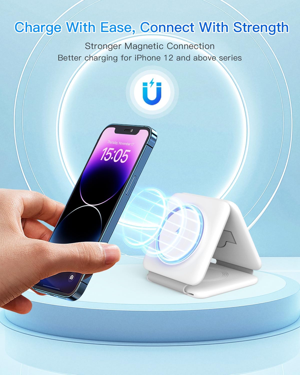 3 in 1 Magentic Wireless Charger