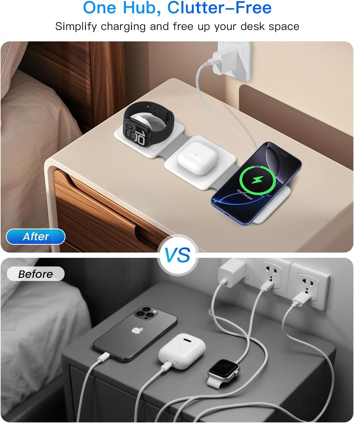 3 in 1 Magentic Wireless Charger