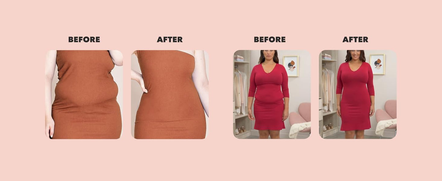 Women Seamless Shapewear Shorts-Premium Waist Sculpting Shapewear- Invisible Shapewear for All-Day Confidence